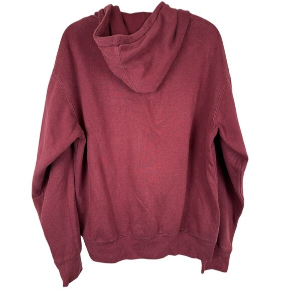 Oxford University Embroidered Burgundy Hoodie Sweater - Large. - Picture 2 of 5